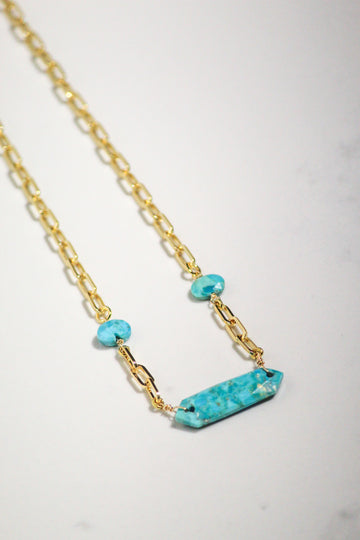 PACIFICA NECKLACE- TURQUOISE